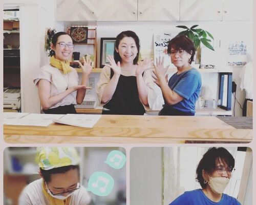 3人での写真