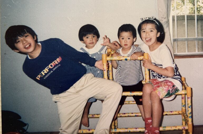 4人の子供たち