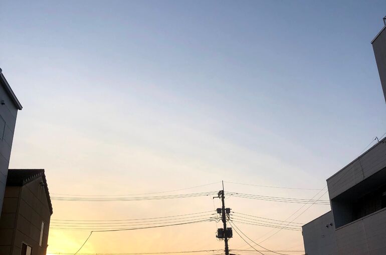 夕方